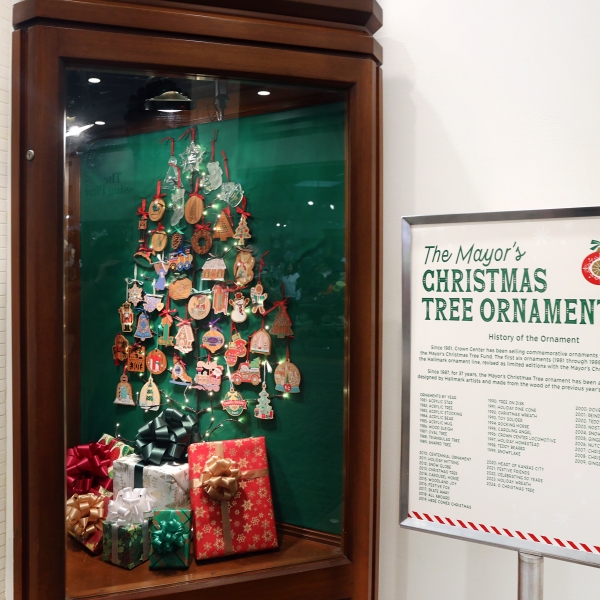 ornaments on tree